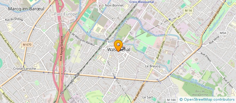 localisation de l'entreprise MD MINCEUR à WASQUEHAL