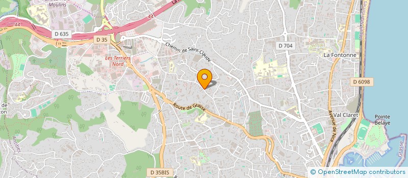 localisation de l'entreprise MD MOBILITY  ANTIBES