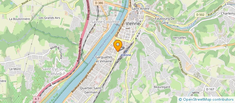 localisation de l'entreprise MD MOTORSPORT  VIENNE