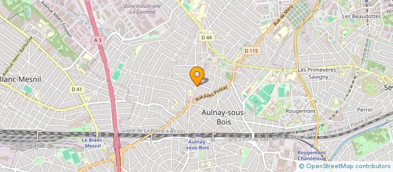 localisation de l'entreprise MD NUTRITION à AULNAY-SOUS-BOIS