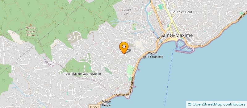 localisation de l'entreprise MD ORSAY à SAINTE-MAXIME