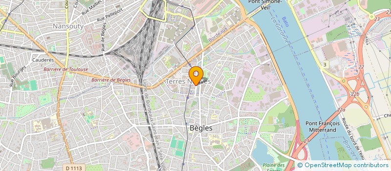 localisation de l'entreprise MD PARTICIPATIONS à BEGLES