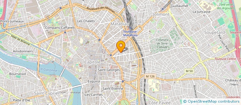 localisation de l'entreprise MD PARTICIPATIONS  TOULOUSE