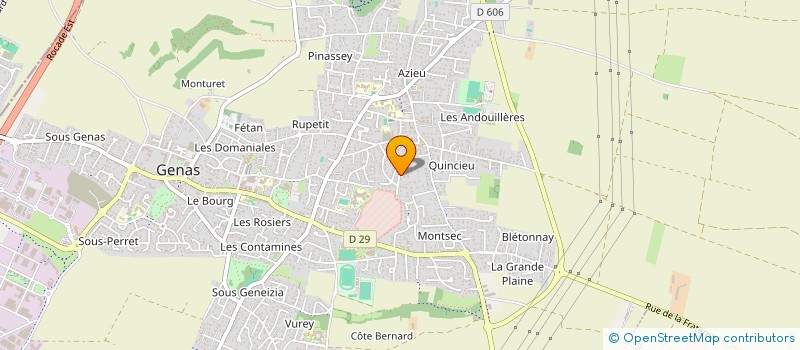 localisation de l'entreprise MD PATRIMOINE FINANCE  CALUIRE-ET-CUIRE