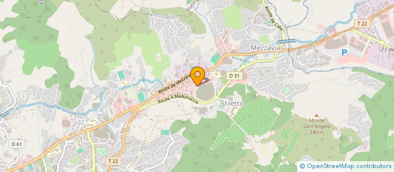 localisation de l'entreprise MD PAYSAGES  AJACCIO