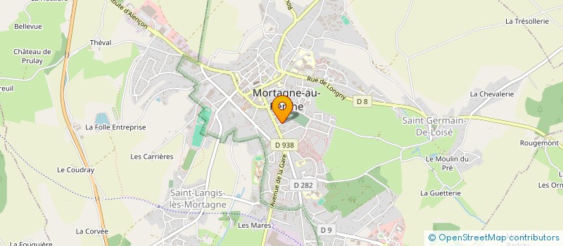 localisation de l'entreprise MD PERFORMANCE à MORTAGNE-AU-PERCHE