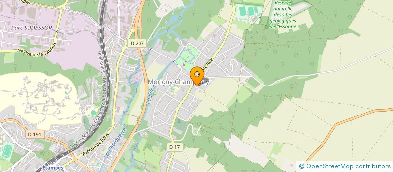 localisation de l'entreprise MD PLACO à MORIGNY-CHAMPIGNY