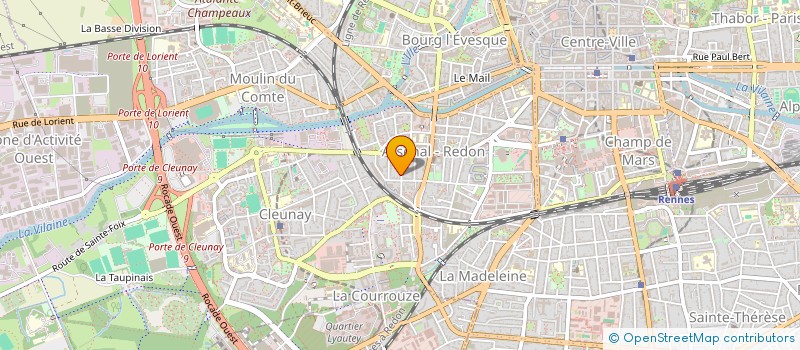 localisation de l'entreprise MD PROJECT à RENNES