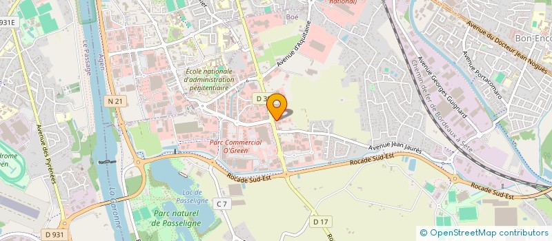 localisation de l'entreprise MD PROMOTION  BOE