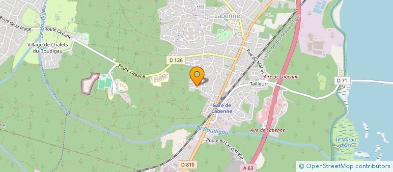 localisation de l'entreprise MD REALISATION à LABENNE