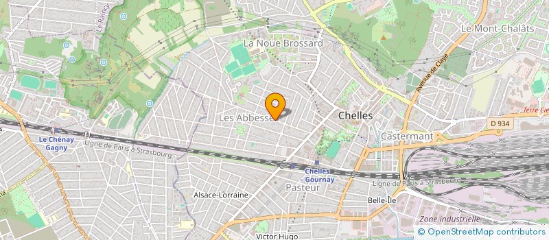 localisation de l'entreprise MD REPUBLIQUE  CHELLES