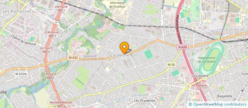 localisation de l'entreprise MD RISE  TOULOUSE