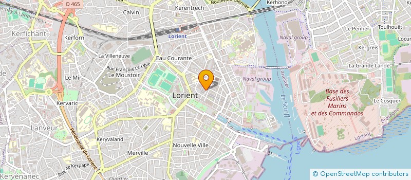 localisation de l'entreprise MD RUN LORIENT à LORIENT