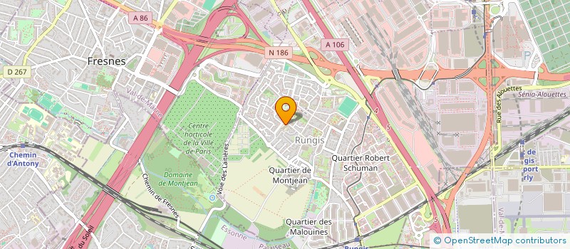 localisation de l'entreprise MD RUNGIS FRAICHEUR à RUNGIS
