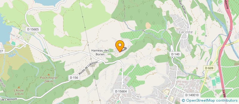 localisation de l'entreprise MD SERVICE à CLERMONT-L'HERAULT
