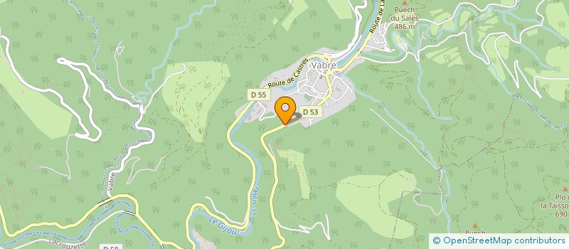 localisation de l'entreprise MD SERVICES à VABRE