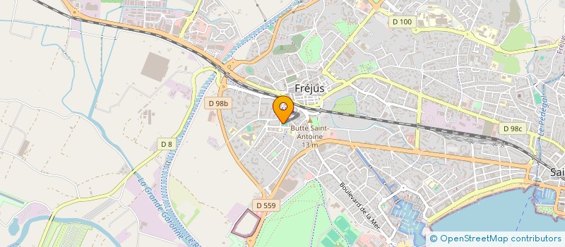 localisation de l'entreprise MD SERVICES à FREJUS