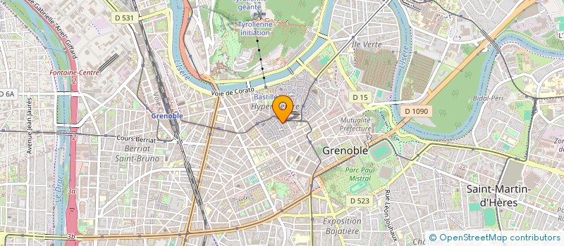 localisation de l'entreprise MD SERVICES à GRENOBLE