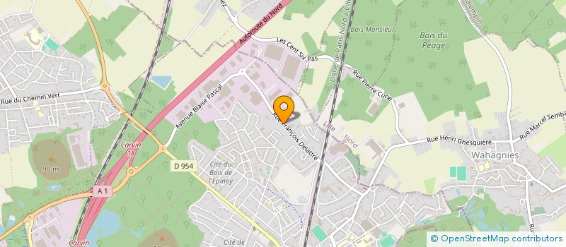 localisation de l'entreprise MD SERVICES  LIBERCOURT