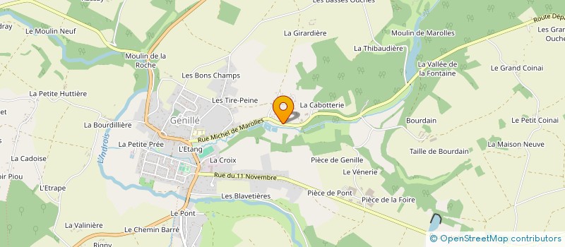 localisation de l'entreprise MD SOLAR  GENILLE