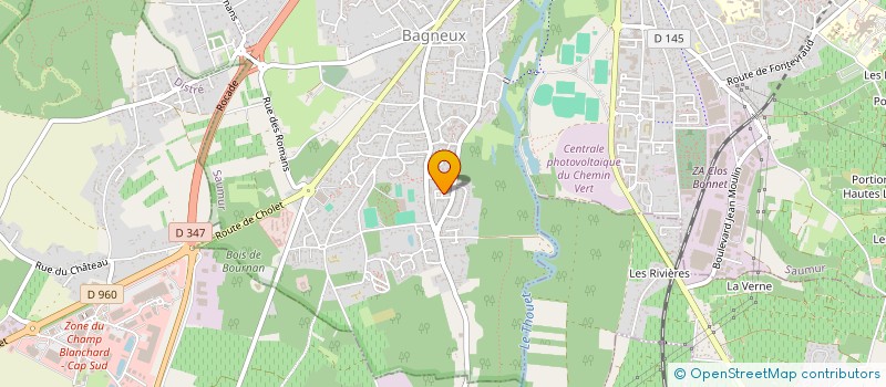 localisation de l'entreprise MD SPORT  SAUMUR