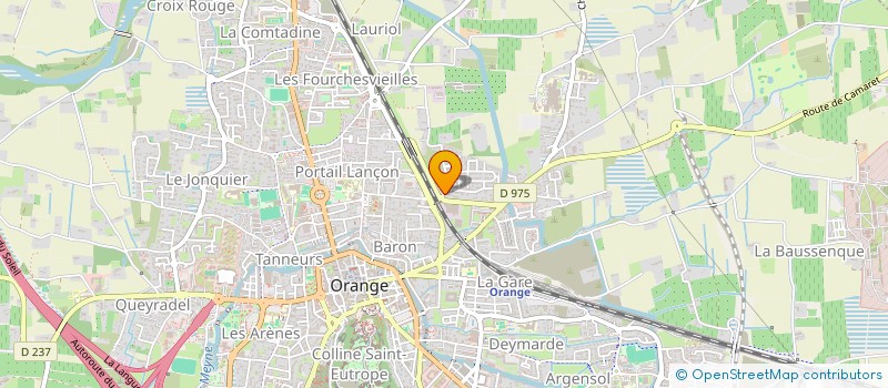 localisation de l'entreprise MD SUD IMMO  ORANGE