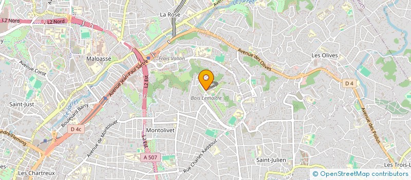 localisation de l'entreprise MD TECH à MARSEILLE