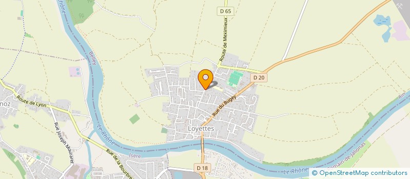 localisation de l'entreprise MD TECH ASSISTANCE  LOYETTES