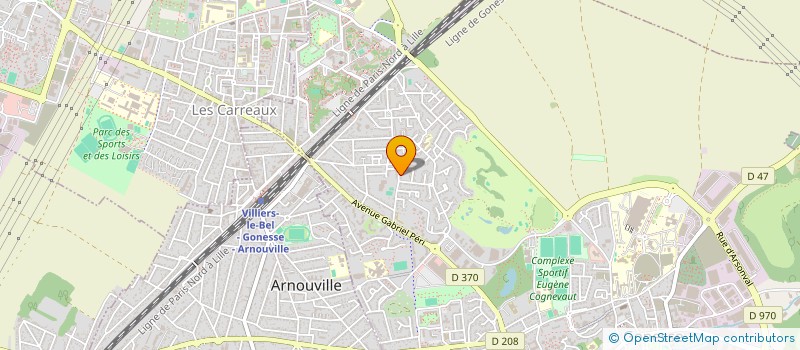 localisation de l'entreprise MD THAI  BONNEUIL-EN-FRANCE