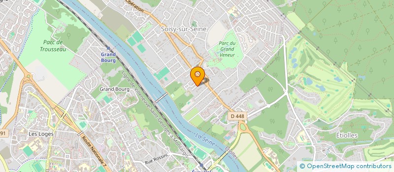 localisation de l'entreprise MD TOILETTAGE à SOISY-SUR-SEINE