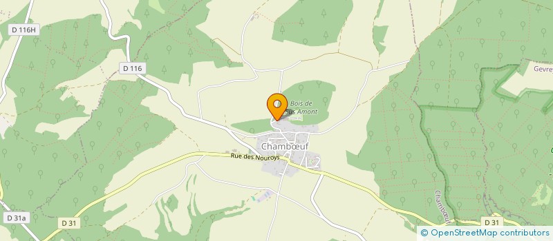 localisation de l'entreprise MD TP  CHAMBUF