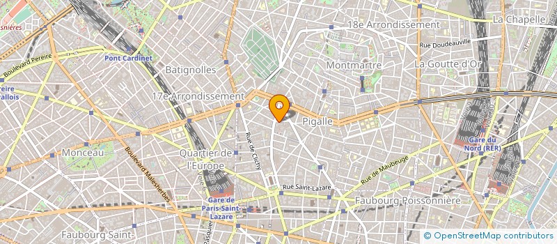 localisation de l'entreprise MD TRADE à PARIS