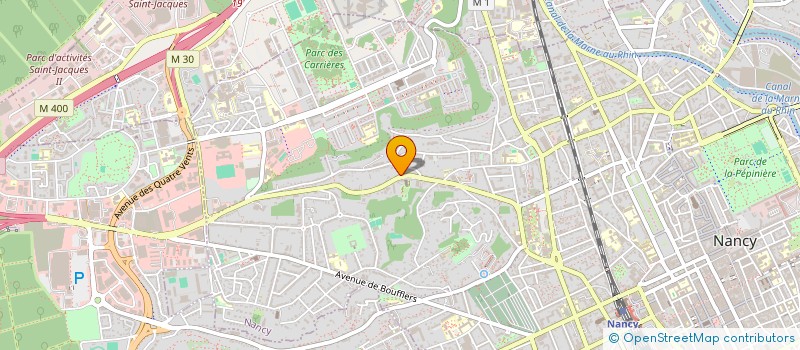 localisation de l'entreprise MD TRANSACTION  NANCY