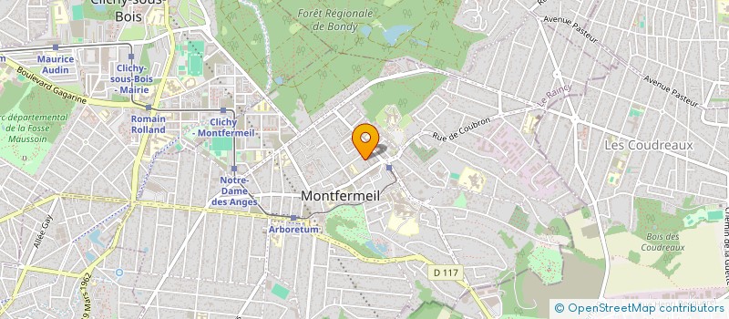 localisation de l'entreprise MD TRANSPORT à MONTFERMEIL