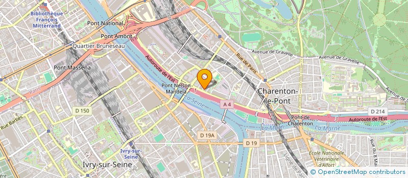 localisation de l'entreprise MD TRANSPORT  CHARENTON-LE-PONT