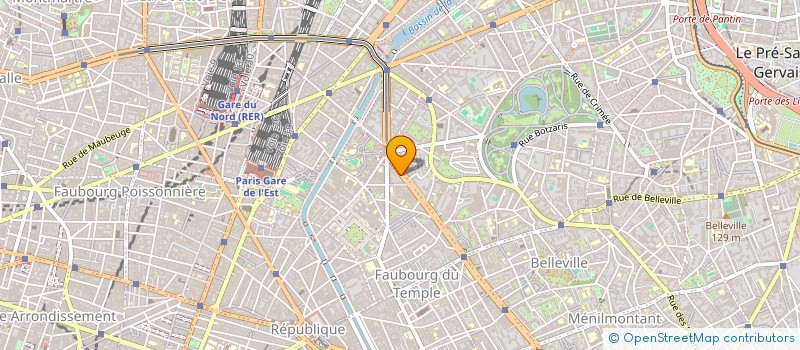 localisation de l'entreprise MD TRANSPORT  PARIS