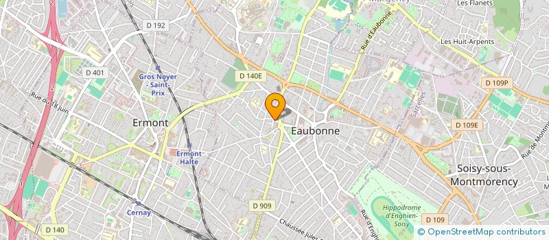 localisation de l'entreprise MD TRANSPORT à EAUBONNE