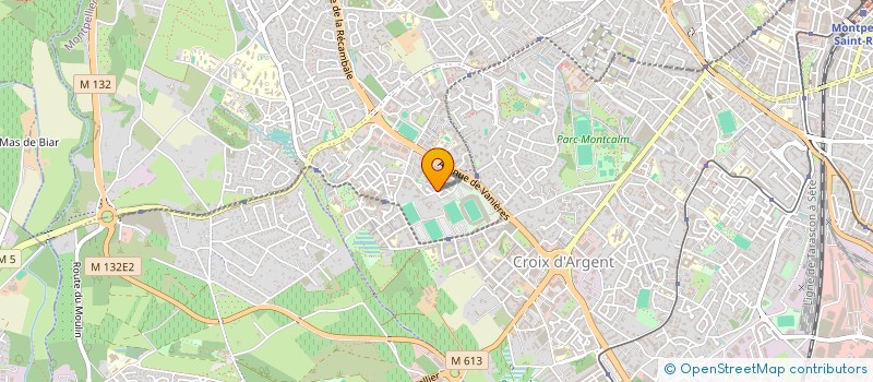 localisation de l'entreprise MD TRANSPORT LOGISTIQUE à MONTPELLIER