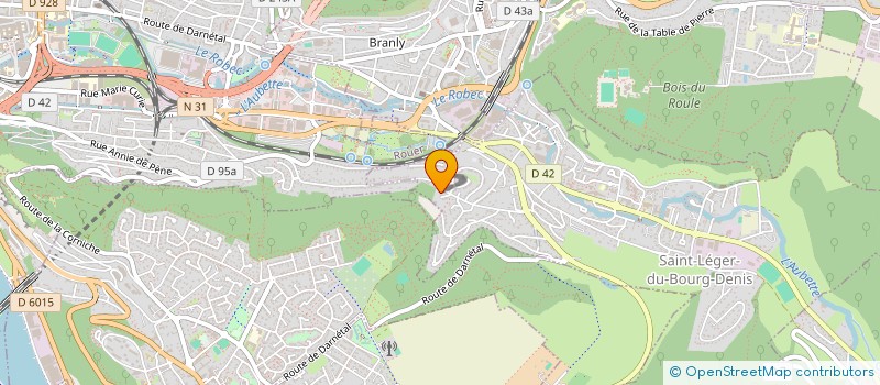 localisation de l'entreprise MD UNIVERSE  SAINT-LEGER-DU-BOURG-DENIS