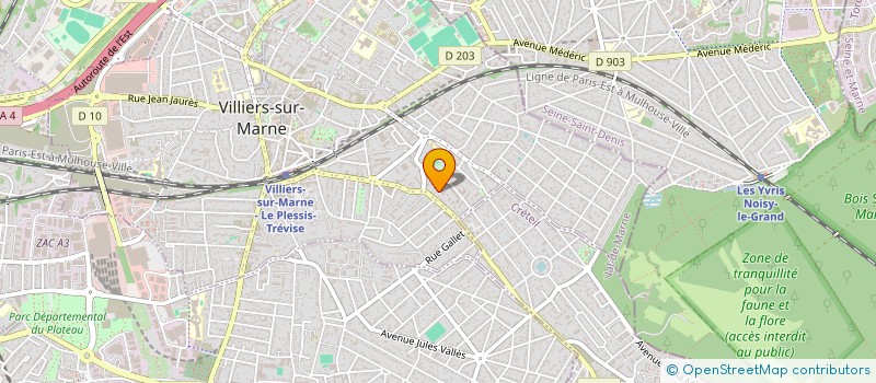 localisation de l'entreprise MD VENTAS à VILLIERS-SUR-MARNE