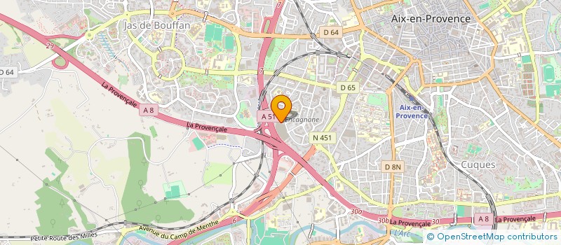 localisation de l'entreprise MD-VTC à AIX-EN-PROVENCE