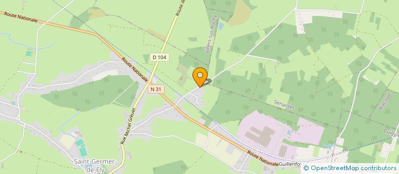 localisation de l'entreprise MD-VTCPRIVE  SAINT-GERMER-DE-FLY