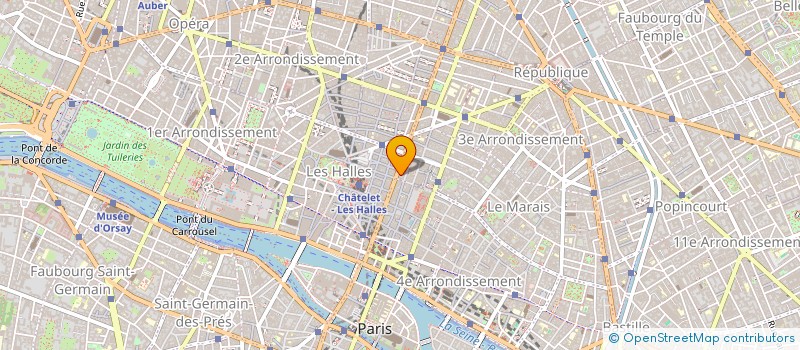 localisation de l'entreprise MD1  PARIS