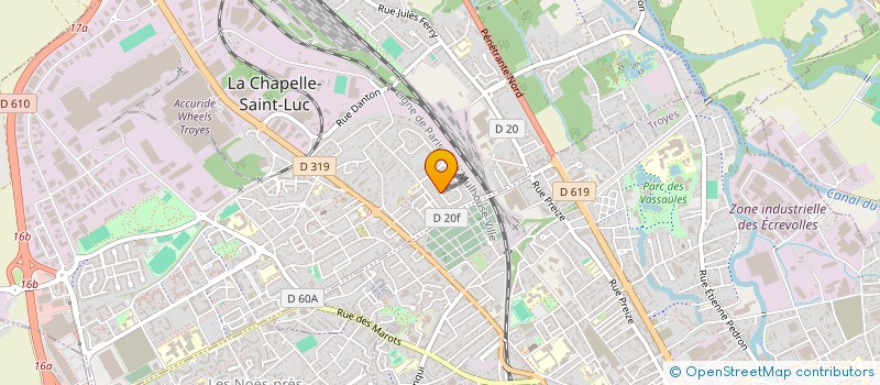 localisation de l'entreprise MD2 à BARBEREY-SAINT-SULPICE
