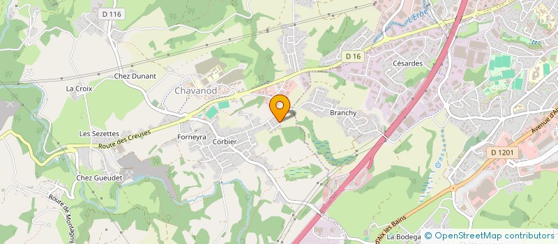 localisation de l'entreprise MD2-INVEST  CHAVANOD