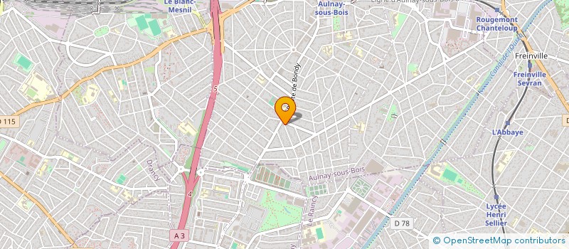 localisation de l'entreprise MD2025 à AULNAY-SOUS-BOIS