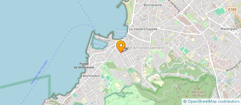 localisation de l'entreprise MD2C  MARSEILLE