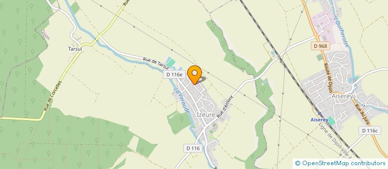 localisation de l'entreprise MD2N FAMILY  IZEURE