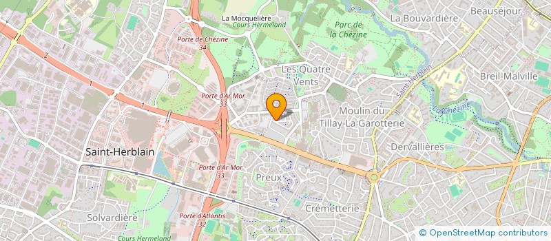 localisation de l'entreprise MD2X  SAINT-HERBLAIN