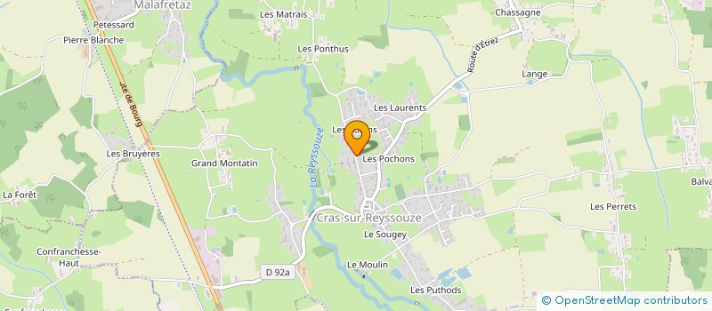 localisation de l'entreprise MD69 SOLUTIONS à BRESSE VALLONS